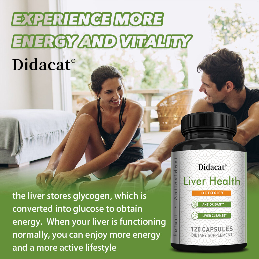 Liver Health Cleanse Repair Capsules Detox Cleanser Supplements Men Women