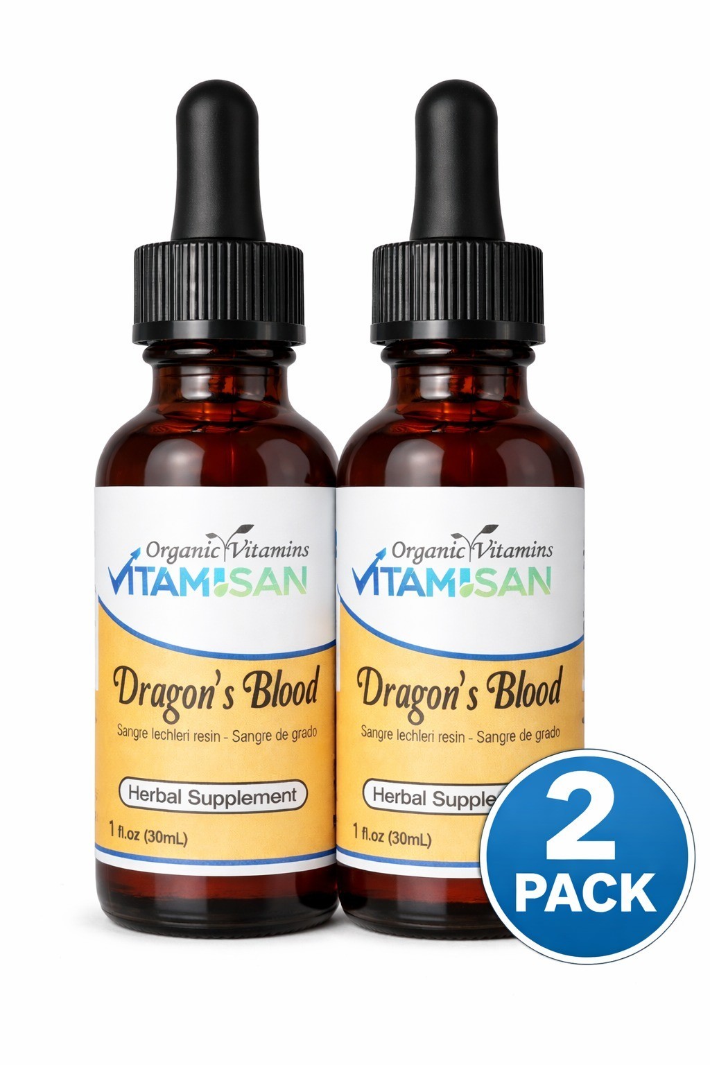 Sangre de Grado Croton lechleri Dragon’s Blood Resin Liquid – Vitamisan Brand