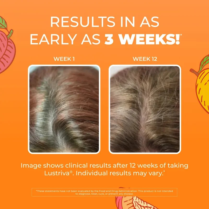 Mary Ruth’s Hair Growth Gummies with Lustriva – Brand New Unopened – Overstock!
