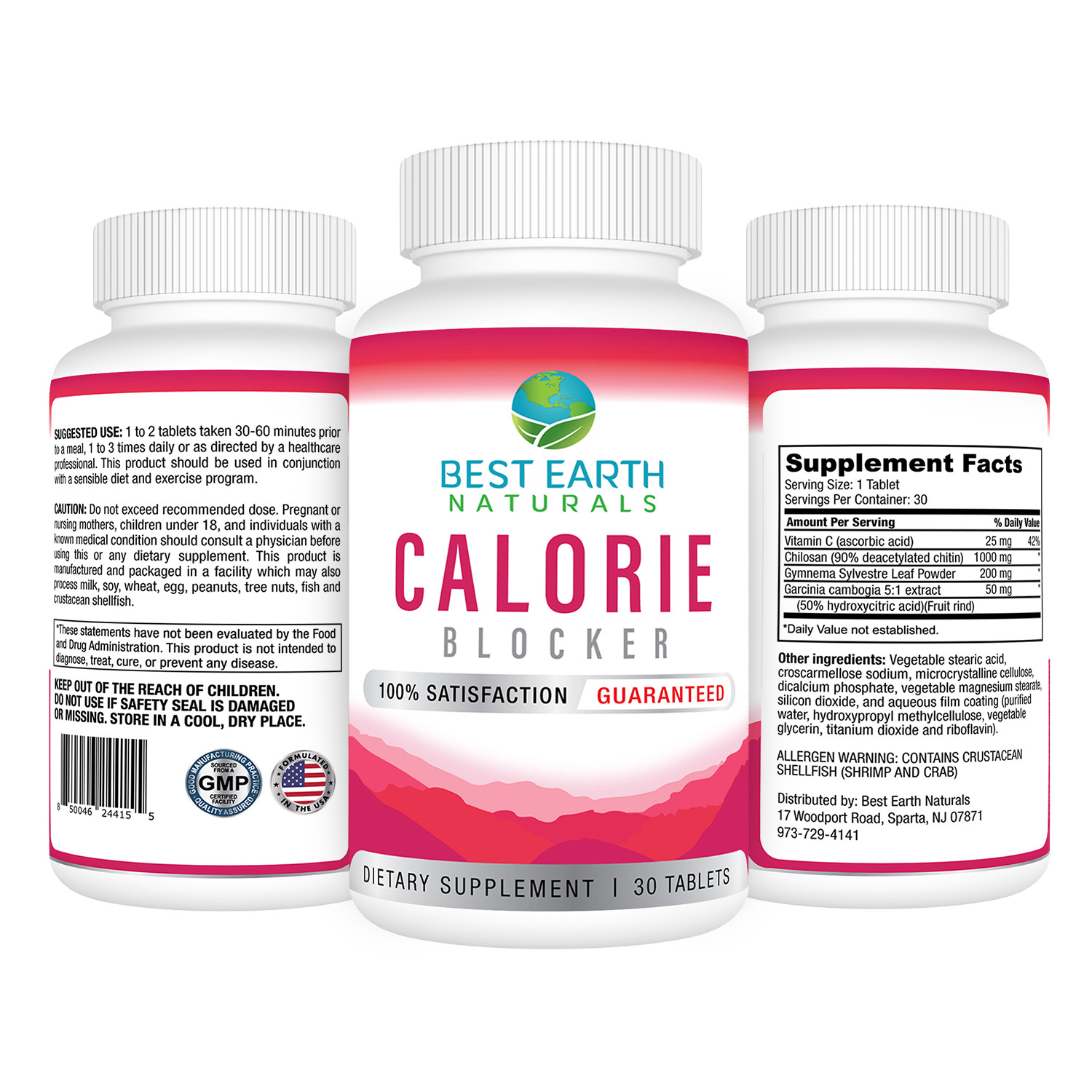 Calorie Blocker by Best Earth Naturals Buy 2 Get 1 FREE 3 Pack