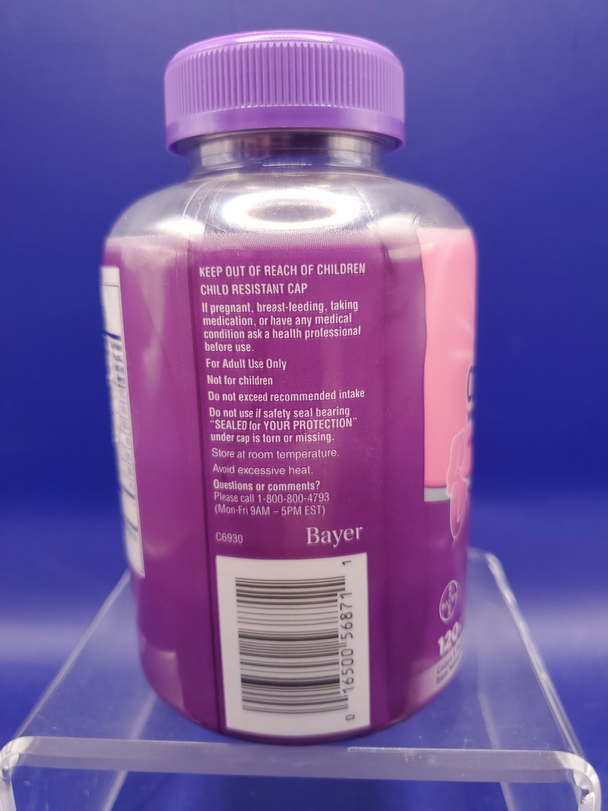 One A Day Women’s Prenatal Complete Multivitamin Gummies 120Ct Exp 01/2027