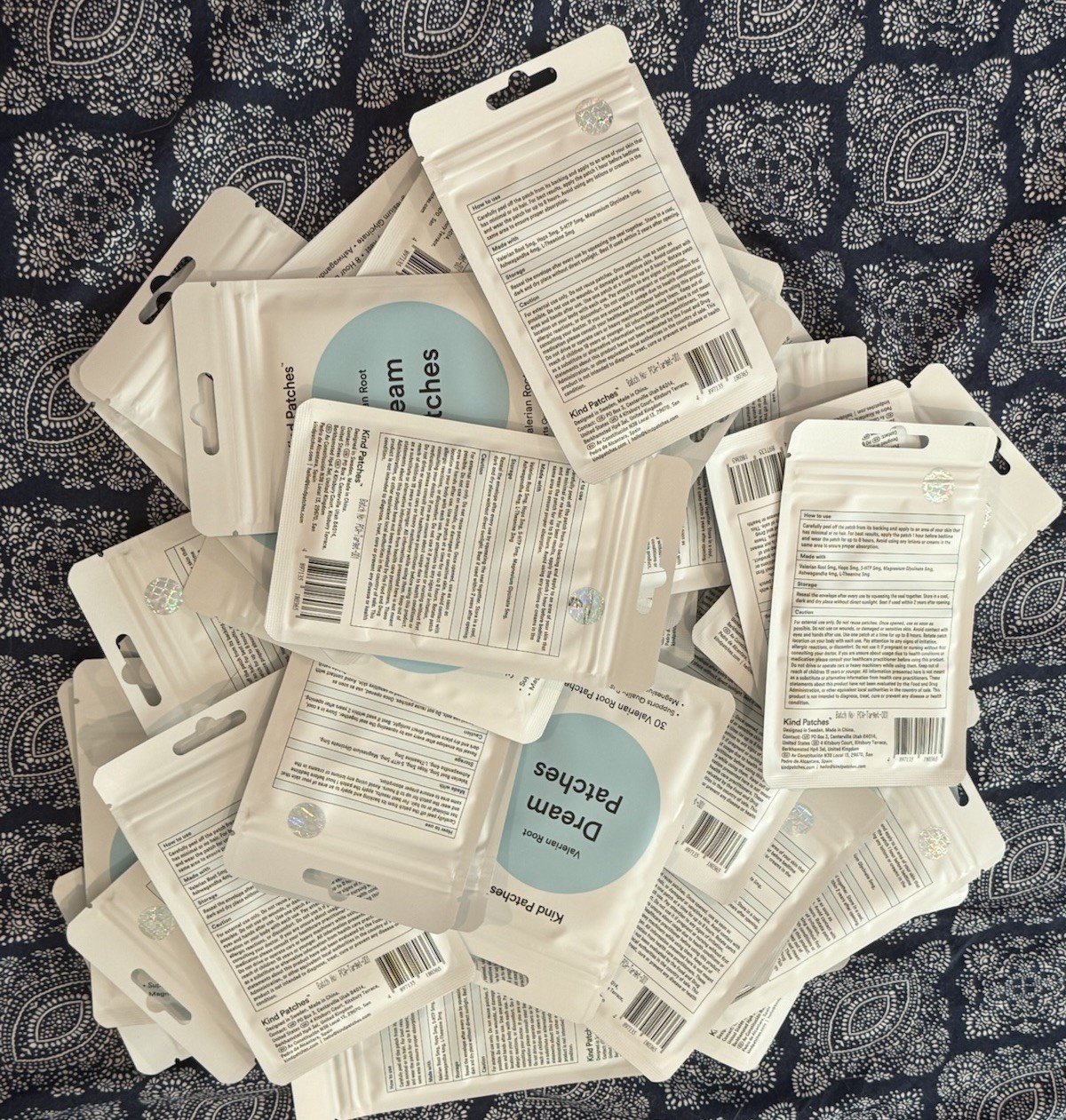 10 Pack Lot Kind Patches Dream Nano 300 Day Supply- For Great Sleep