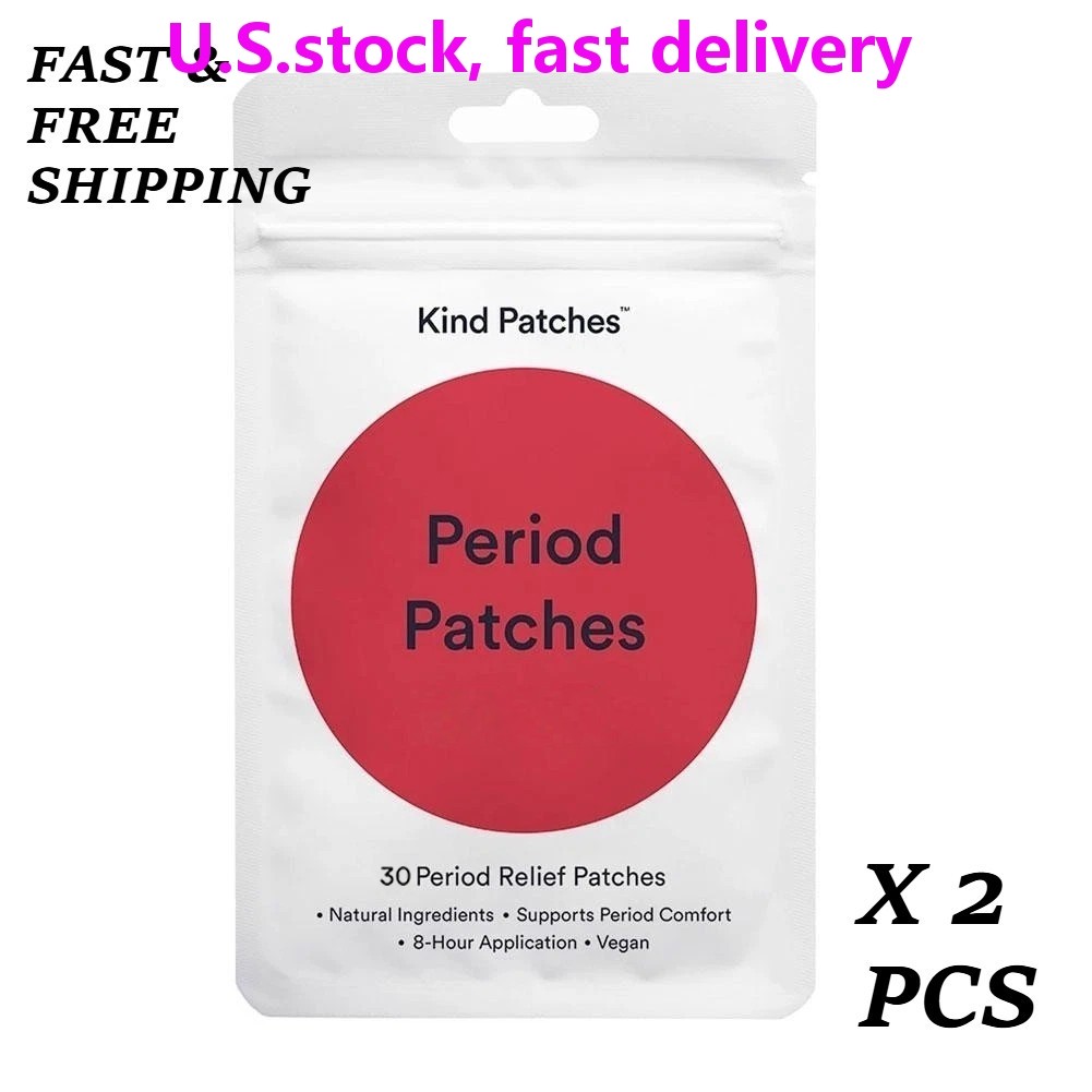 2 PACKS—NEW LUXRY Kind Period Relief Patches for Women’s Menstrual Support
