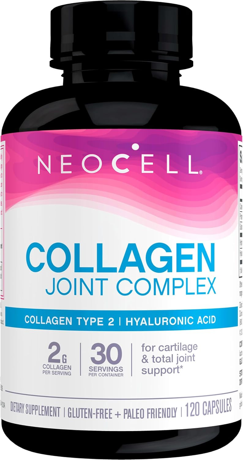 Neocell Joint Complex Collagen Capsules With Hyaluronic Acid 120 Count