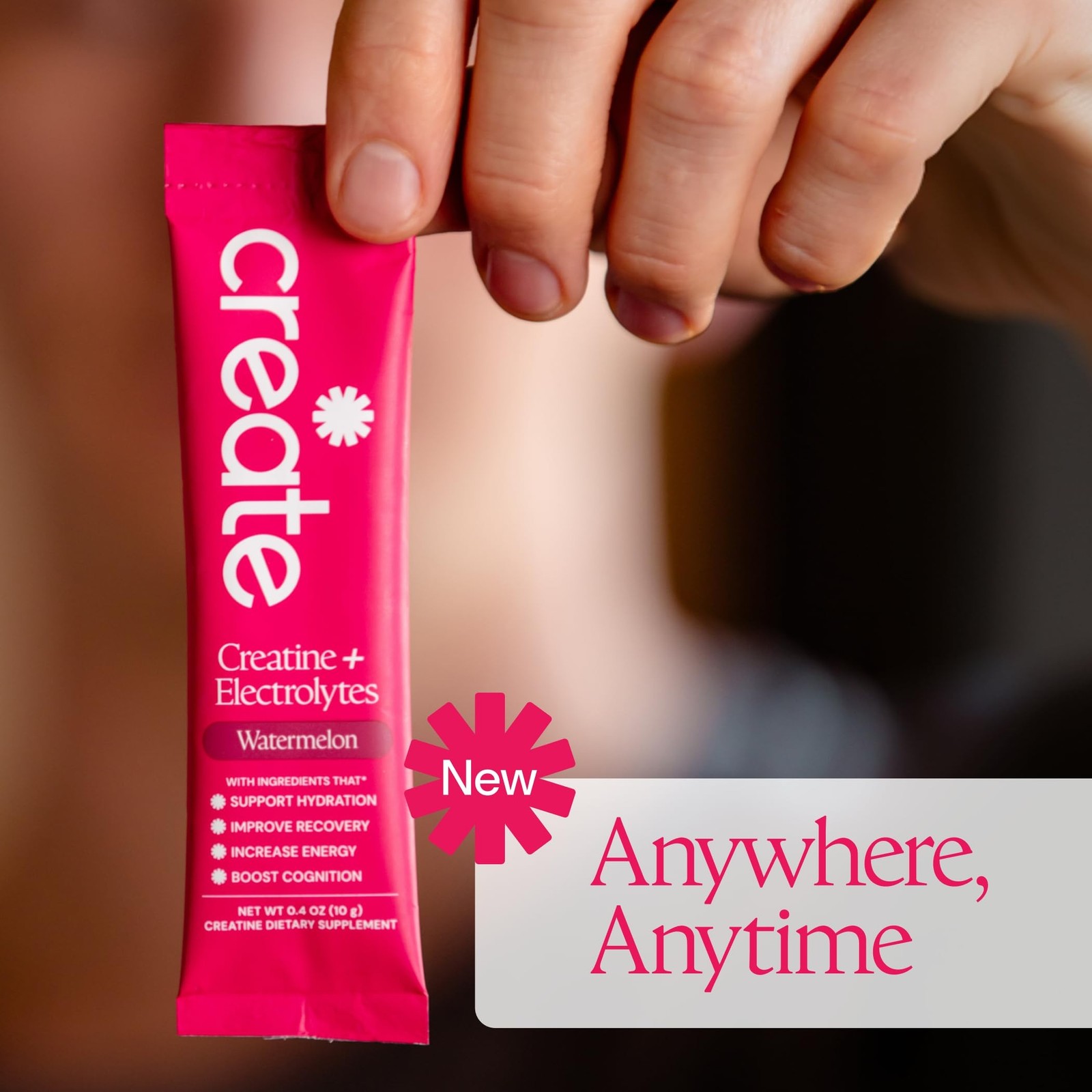 Create Creatine + Electrolytes – Energy & Strength – Watermelon | NS
