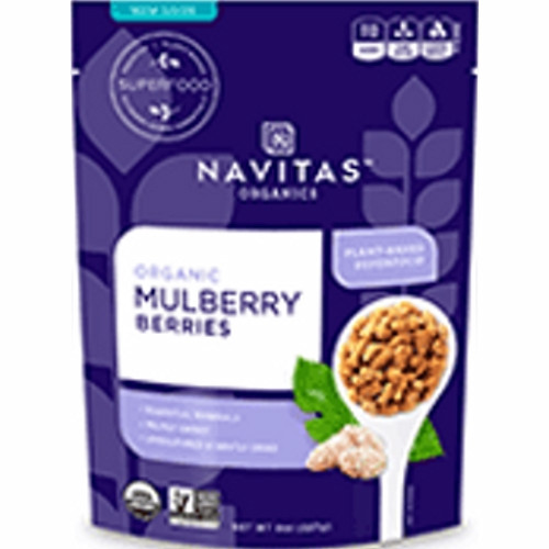 Organic Mulberries 8 Oz By Navitas Organics
