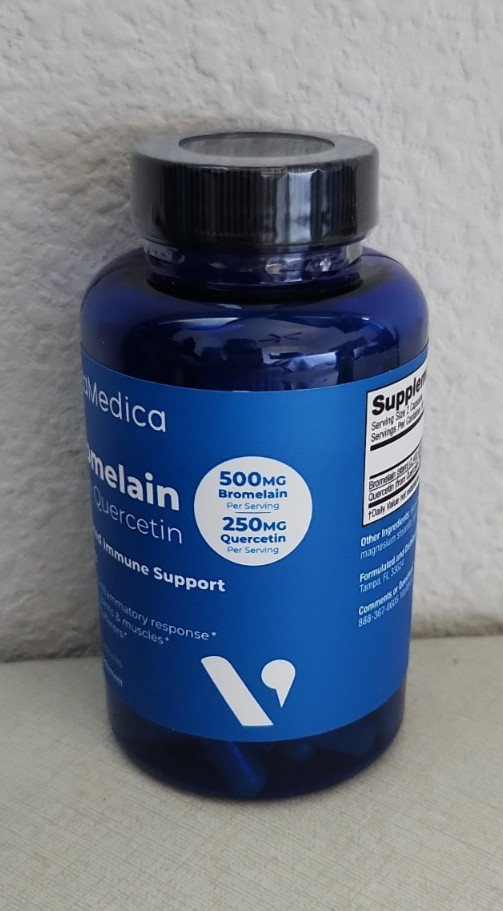 Vitamedica Bromelain with Quercetin BottleAdvanced Immune Support