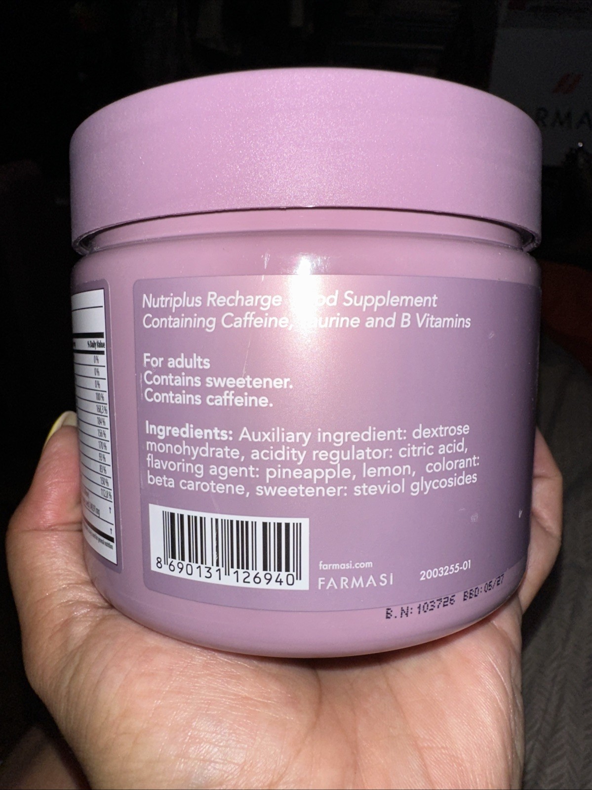 Nutriplus Recharge 210g(7.4 Oz)
