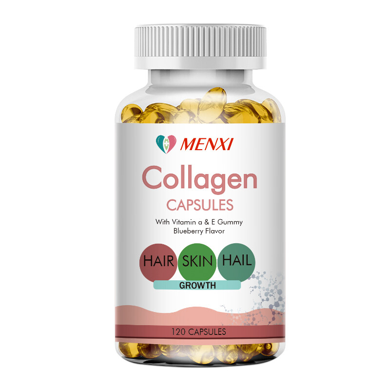 100% Natural Multi Collagen Peptides Anti Aging Skin Collagen Pills 120/60pcs