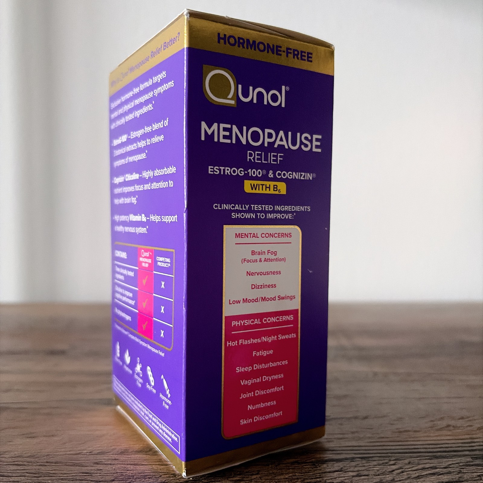 Qunol Menopause Relief Capsules Peri to Post Results in 4 Weeks ~ Hormone Free