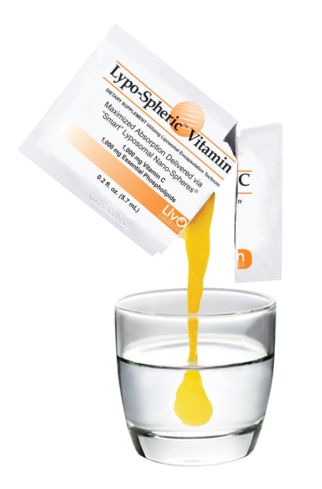 LivOn Labs Lypo-Spheric Vitamin C 1 000 mg 4 box 120 Pkts Exp 4/28 $39.95/Box