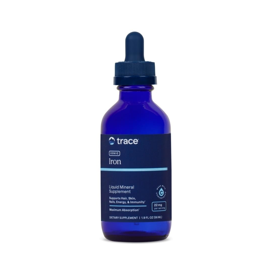 Ionic Iron 22 mg – Dietary to Immune System & Energy – Liquid Ionic Trace Min…
