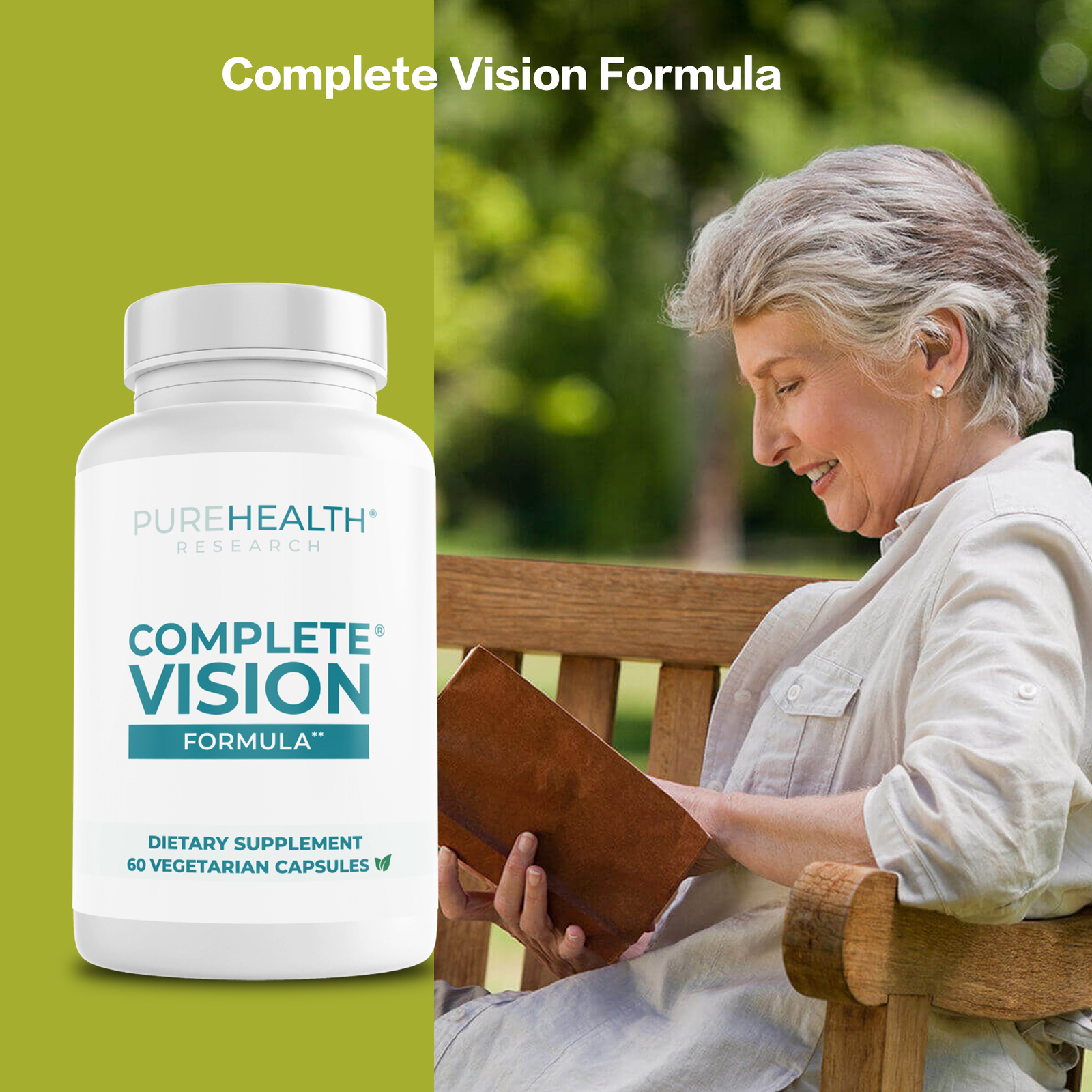 PureHealth Research Complete Vision – Lutein, Zeaxanthin, Bilberry, Vitamin E