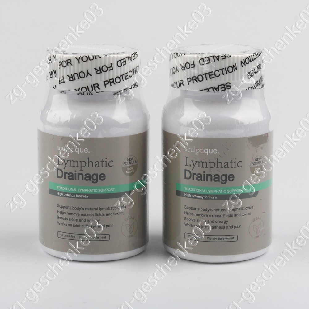 Sculptique Lymphatic Drainage Capsules, New Maximum Potency Formula, 60 Capsules