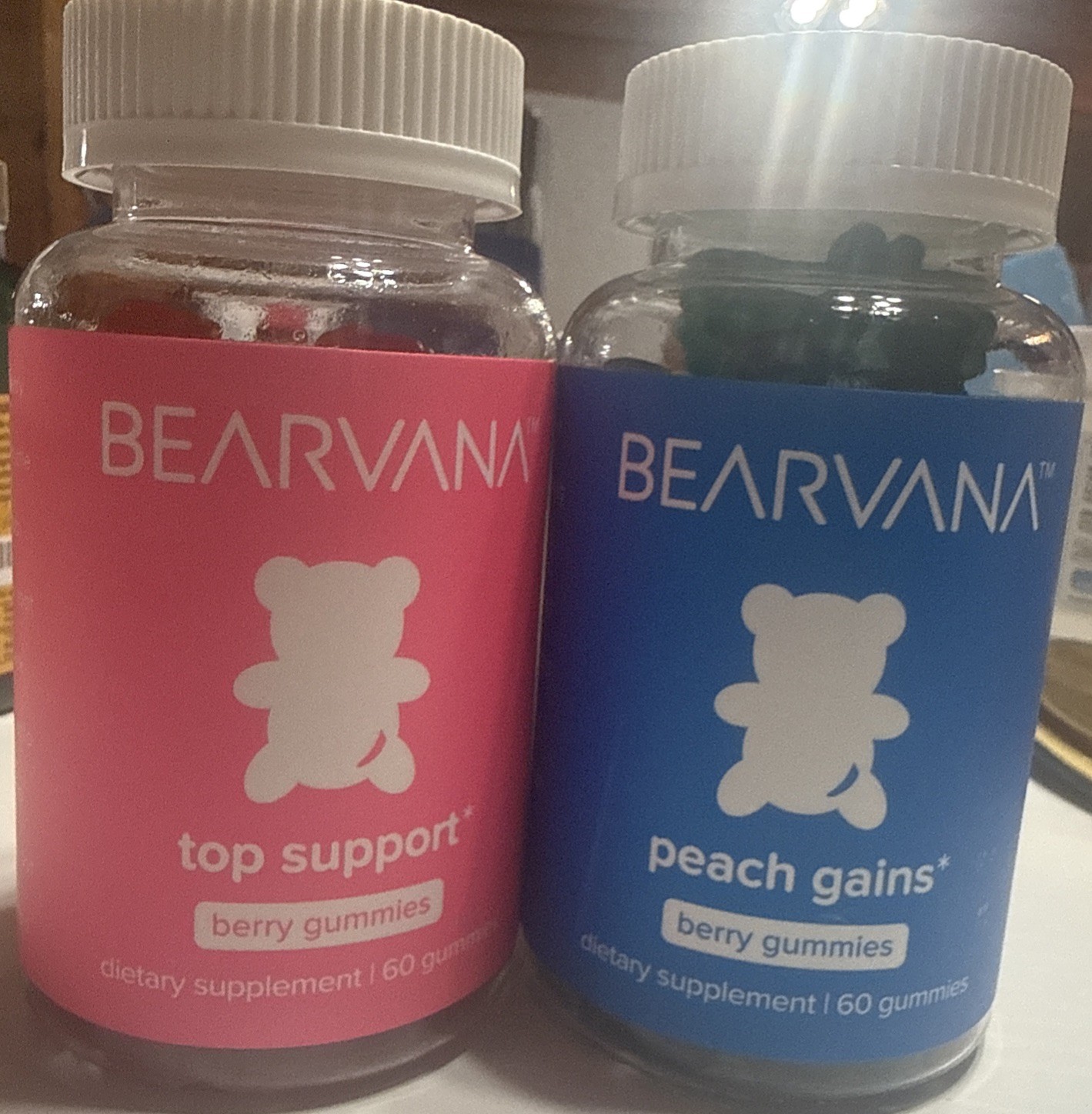 NEW BEARVANA Bum & Chest Support Gummies for Women | Workout Enhancement | Berry