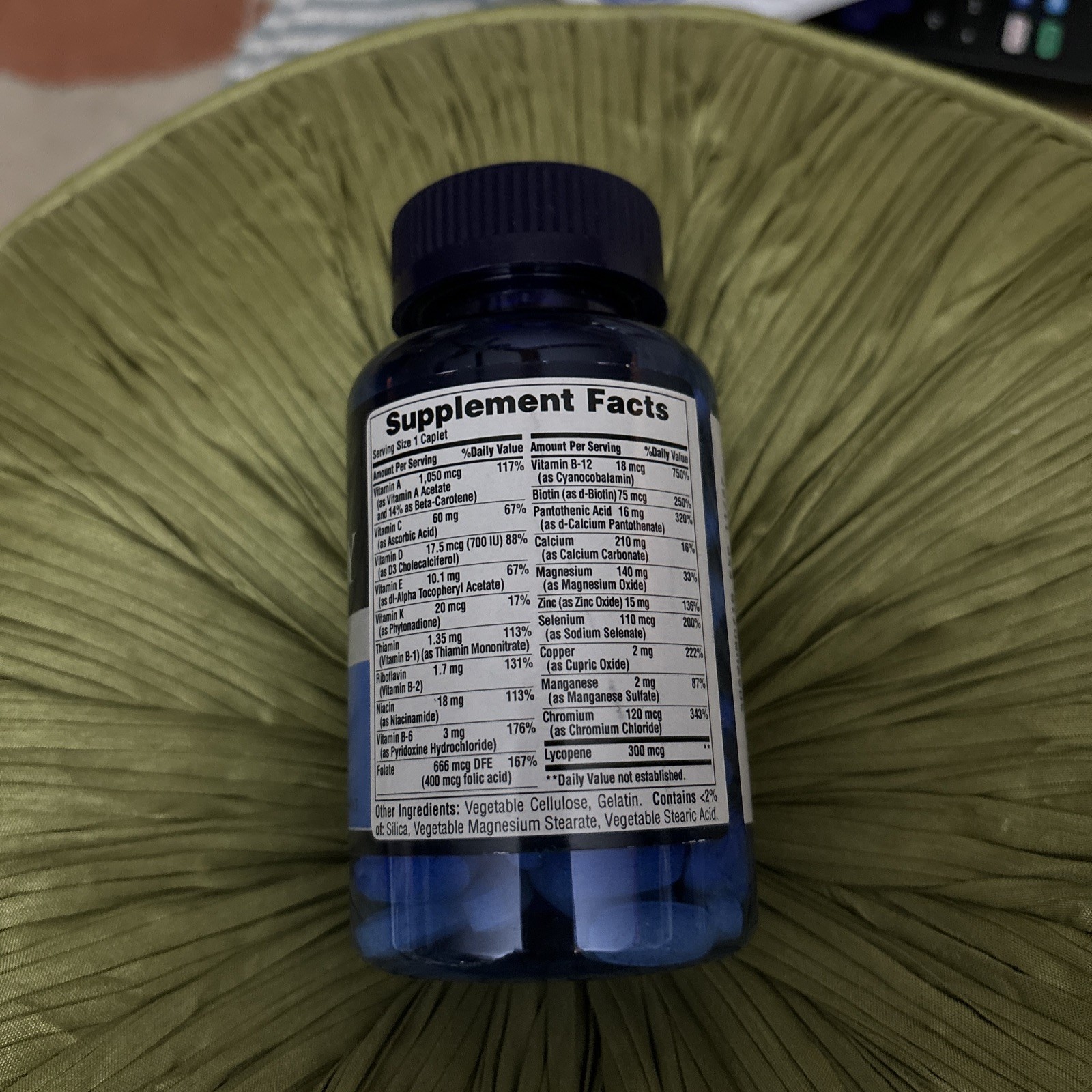 Puritan’s Pride One Daily Men’s Multivitamin/100-caplet bottle/USA/Exp Nov/2027
