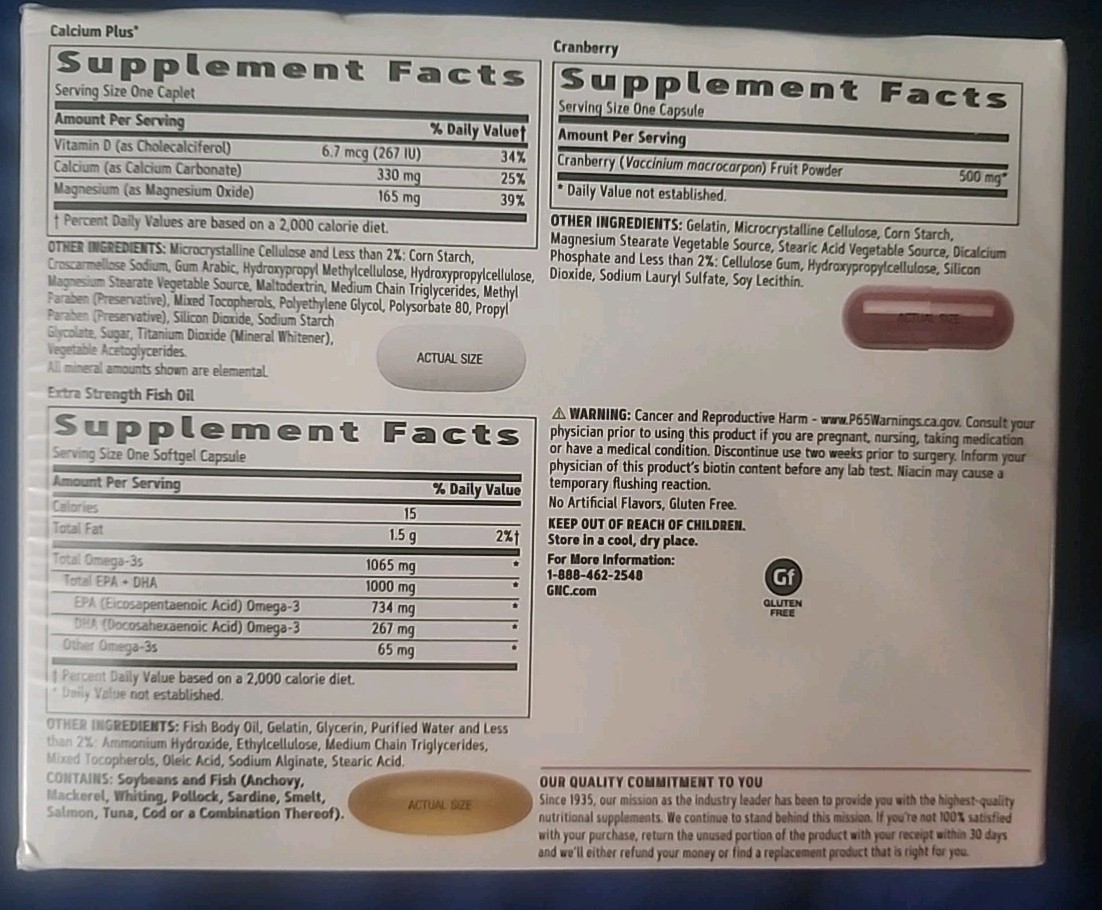 GNC Womens Vitapak Program Health Wellness 30 Day Supply Multivitamin Exp 1/2026