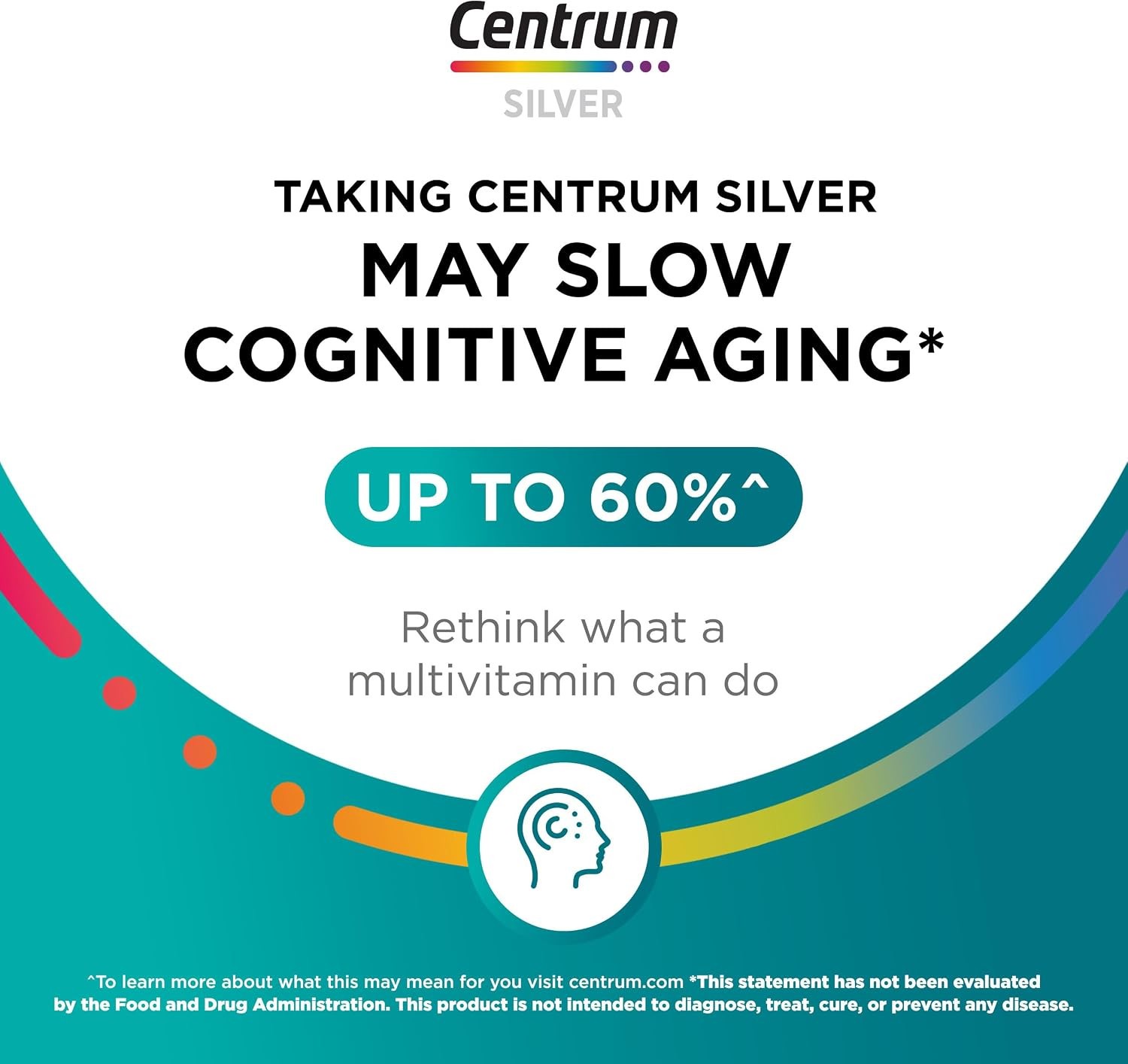 Centrum Silver Mens 50 Plus Vitamins, Multivitamin Supplement, 200 Count