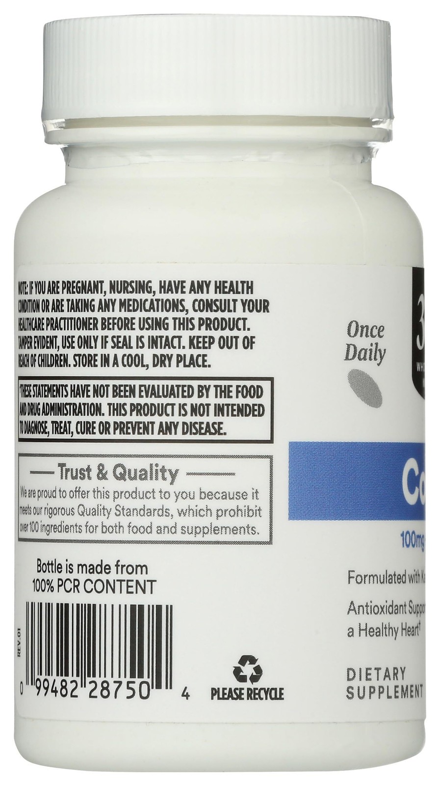 365 by Whole Foods Market, CoQ10 100mg, 60 Count EXP 01/2027