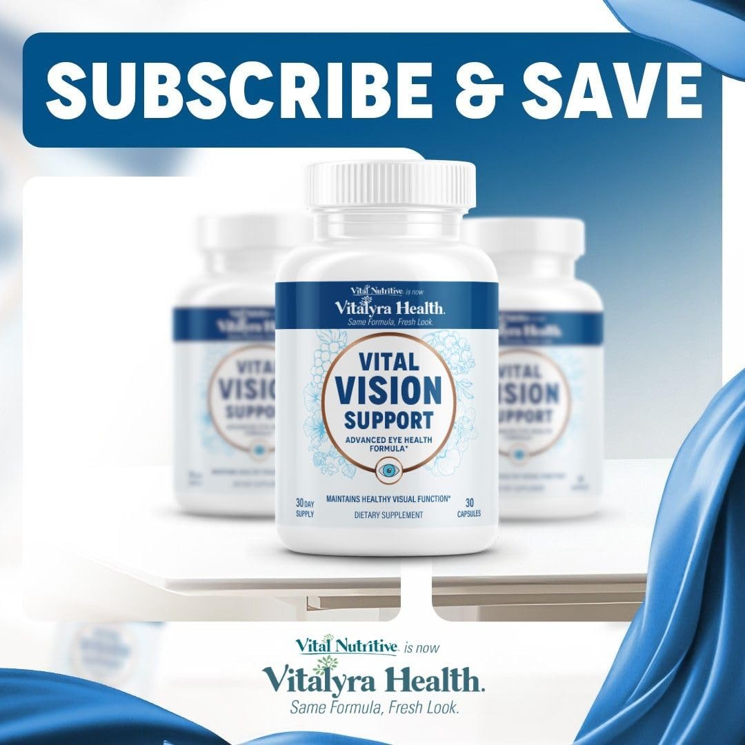 Eye Health Vitamins – Lutein & Zeaxanthin Vision Support
