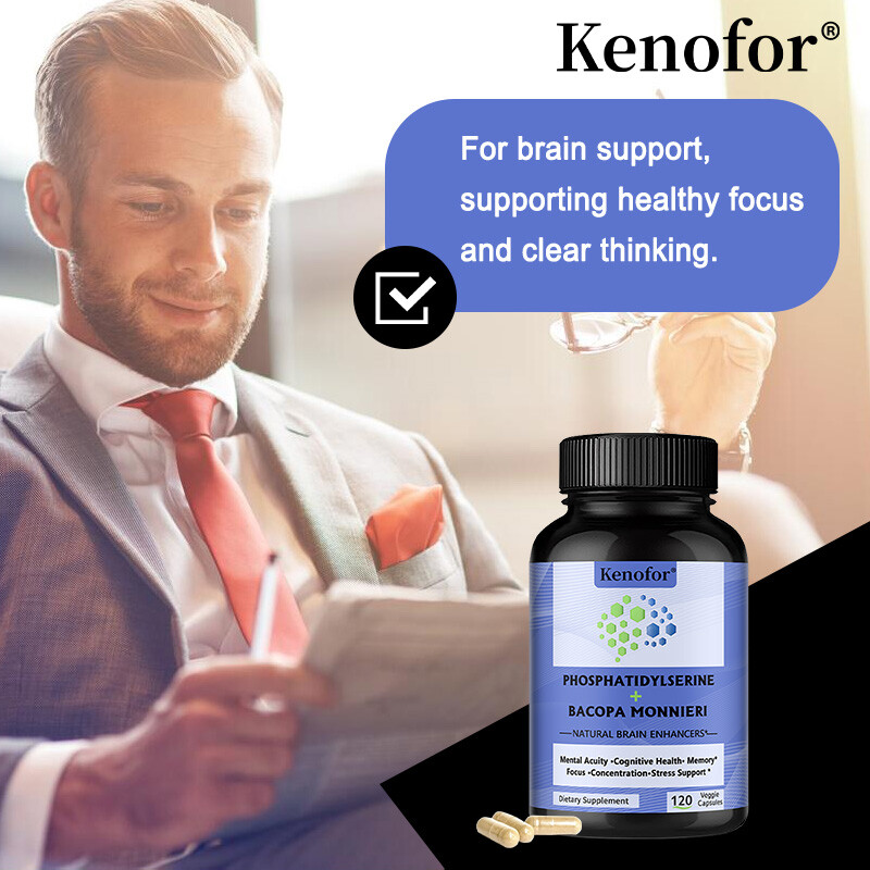 Phosphatidylserine Capsules-Healthy Brain-Concentration-Cognitive Energy