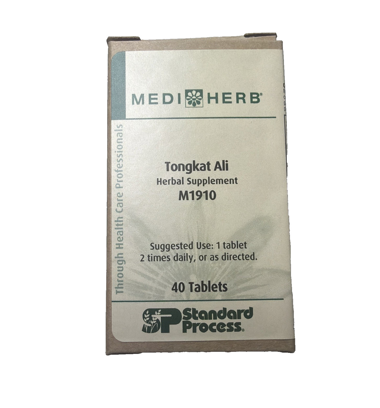 Standard Process Tongkat 40 Tablets Herbal dietary supplement EXP:01/01/2028