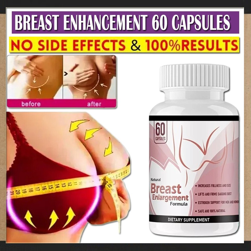 Classic: STRONGEST Breast Enhancement Bigger Bust Supplement boob 60 pills
