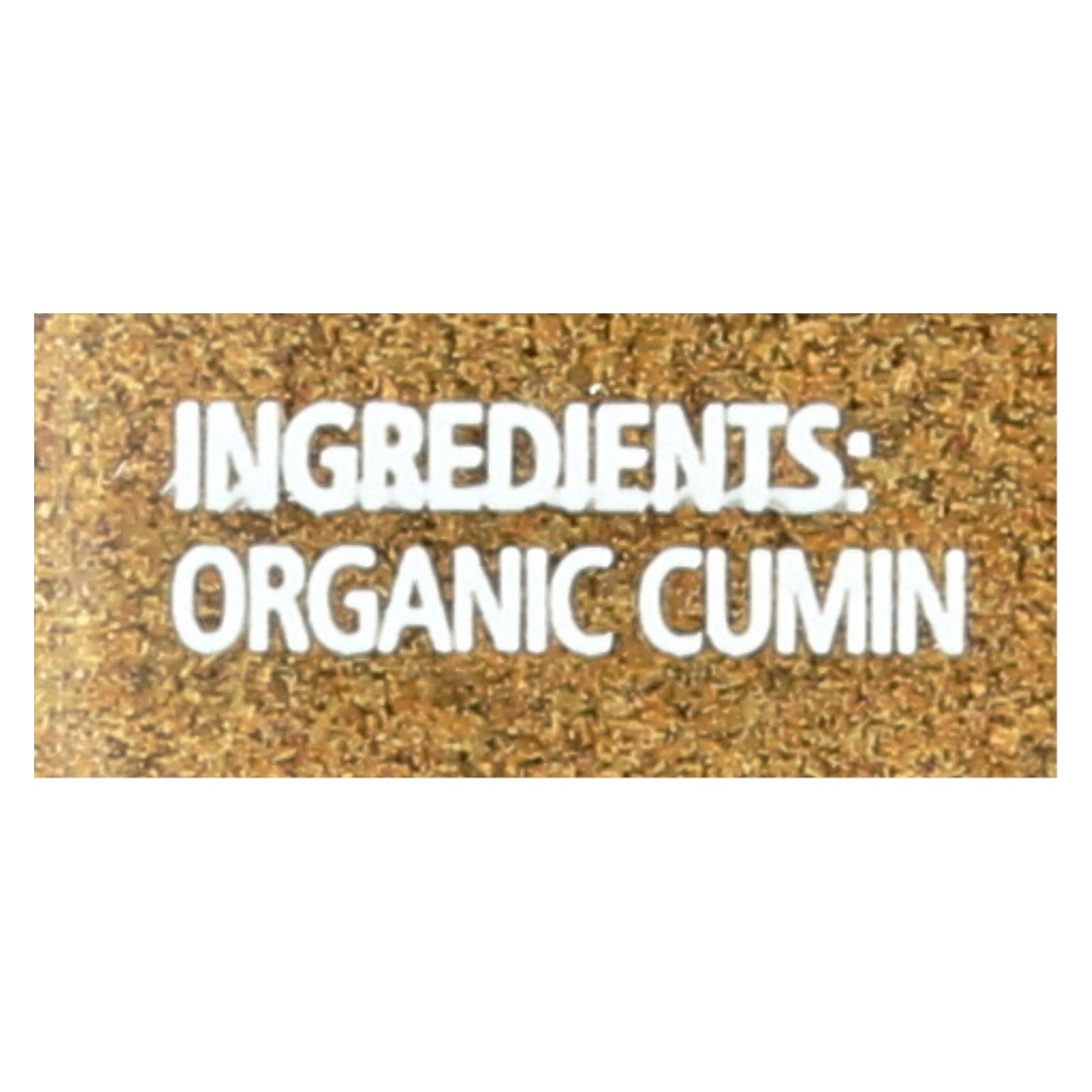 Simply Organic Ground Cumin Seed – Case of 6 – 2.31 oz.