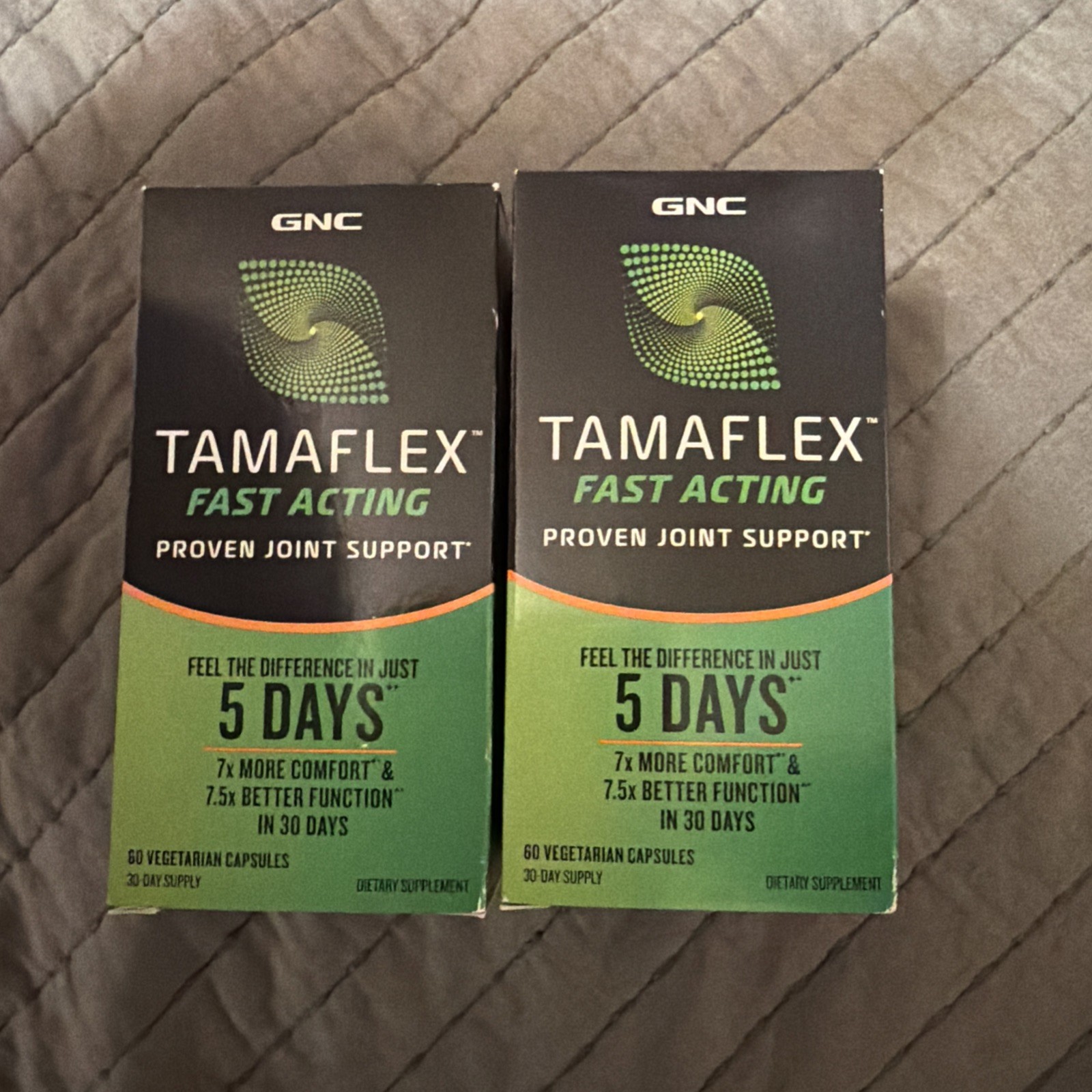 GNC Tamaflex Fast Acting Proven Joint Support 60 Day Supply Lot of 2 – Exp 09/26