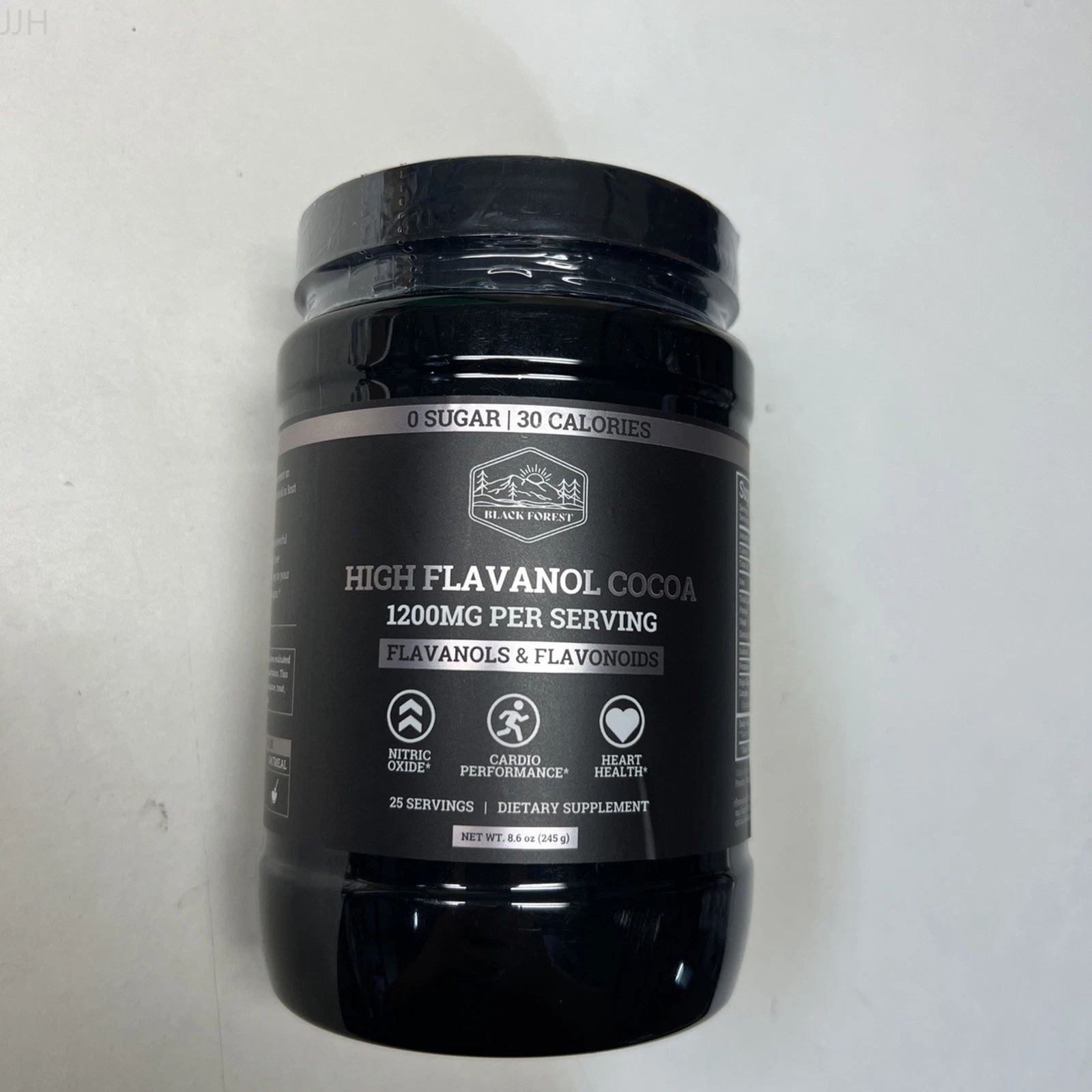 1200mg Black High Flavanol Forest Cocoa Flavonoids Powder Supplements