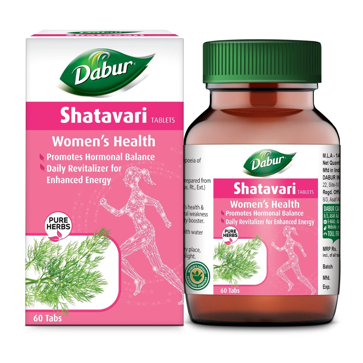 Dabur Shatavari Tablets 60 | Ayurvedic Women Health Support