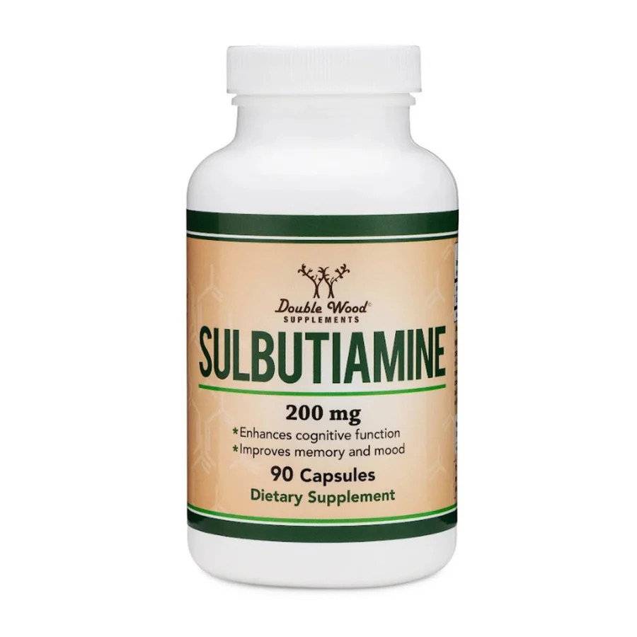Sulbutiamine, 90 x 200mg Capsules – Memory, Mood, Cognitive Nootropic Supplement