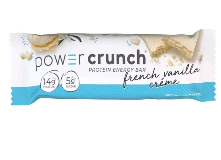 Power Crunch Protein Energy Bar, French Vanilla Creme, 12 Bars, 1.4 oz (40 g)