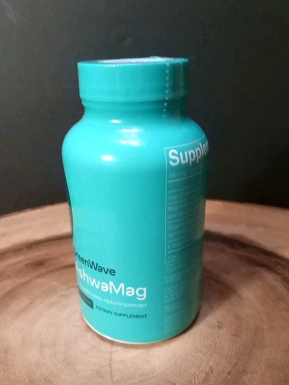 GreenWave Ashwamag Mood & Emotional Support Supplement (60 Capsules) Exp 9/26
