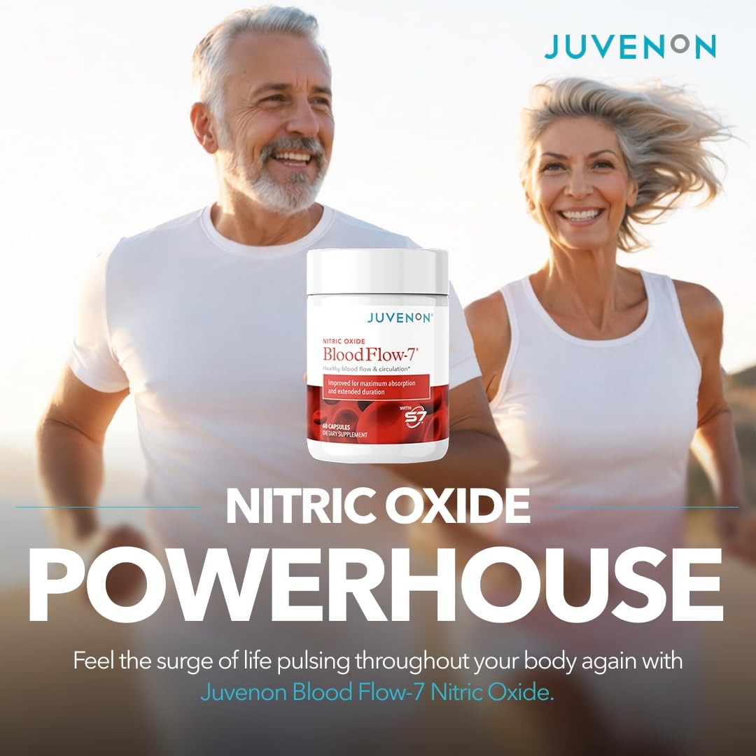BloodFlow-7 Nitric Oxide Supplements for Men & Women – Natural Nitric Oxide B…