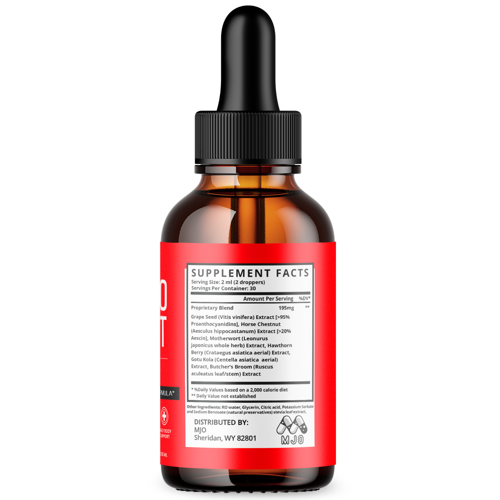 (3 Pack) Glyco Reset Red Drops Blood Support Vitamin Supplement 90 Servings
