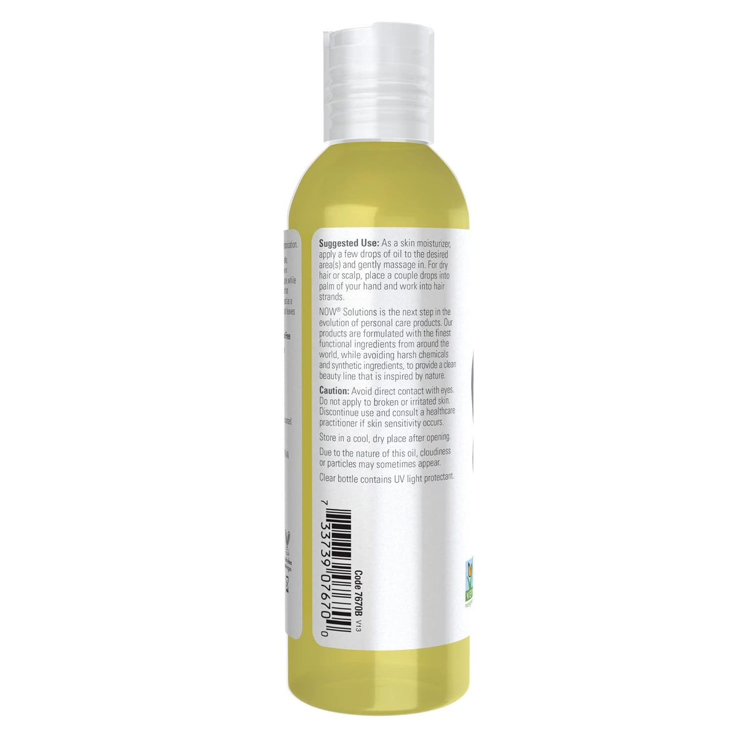 Now Solutions, Avocado Oil, 100% Pure Moisturizing Oil, Nutrient Rich, Hydrating