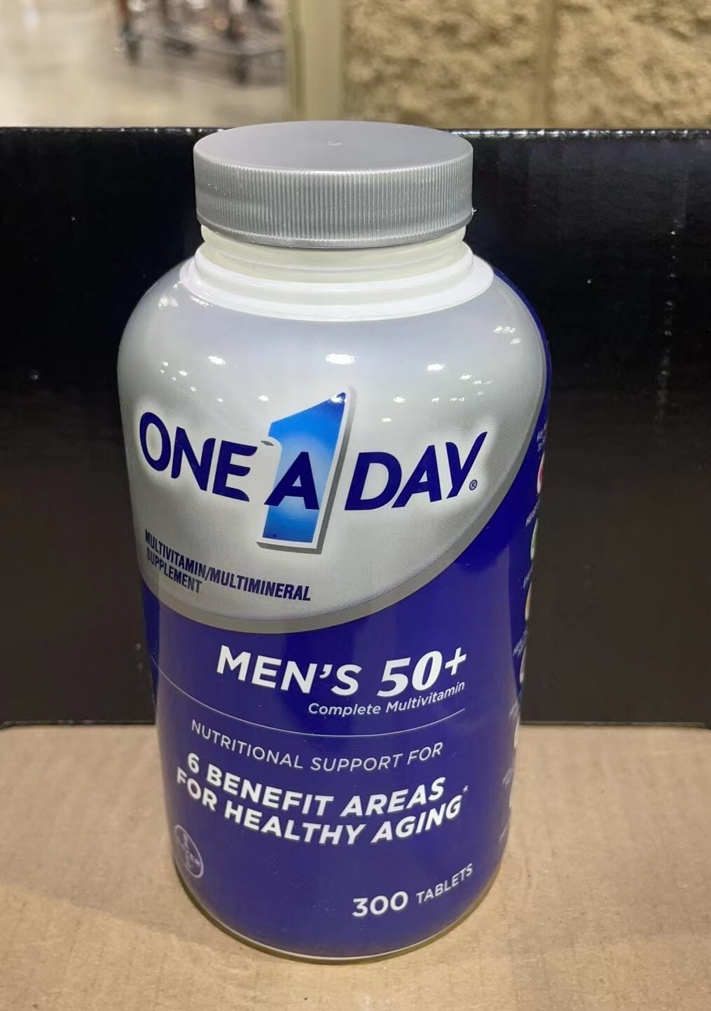 Brand NEW Bayer One A Day Men’s 50+ Complete Multivitamin 300 Tablets exp11/2025
