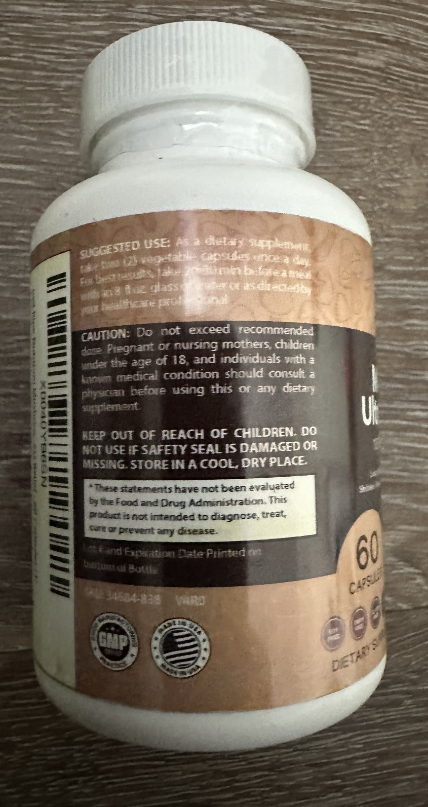 Brain Function Memory Focus Support Immune System Boost Antioxidant 60 ct