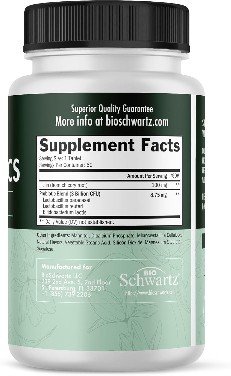 Oral Probiotics Supplement with Prebiotics – Supports Healthy Teeth Gums Mouth a