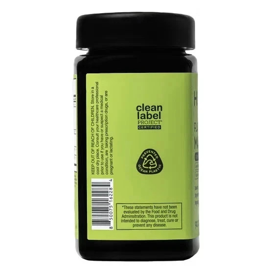 HUM Flatter Me Max, Digestive Enzymes, Pre & Probiotics, 90 Capsules