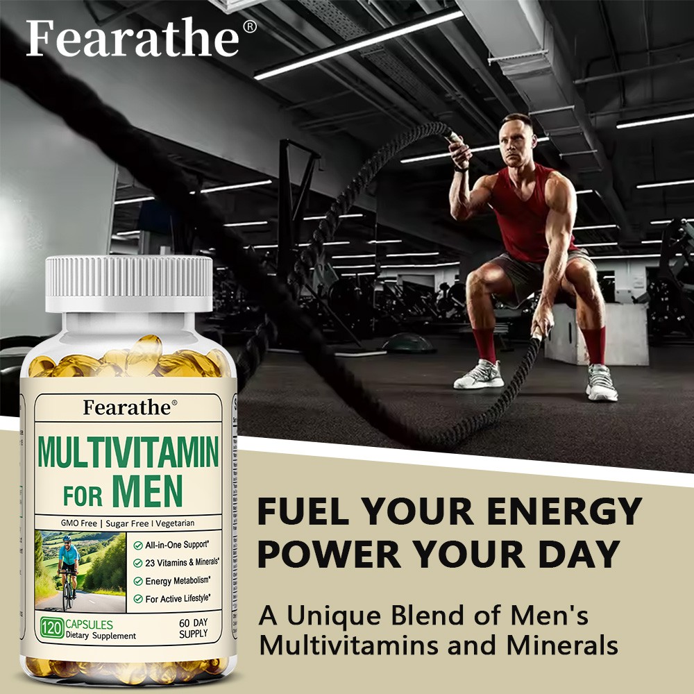 Multivitamin For Men Mens Promotes Prostate And Reproductive Health 30-120 Pills