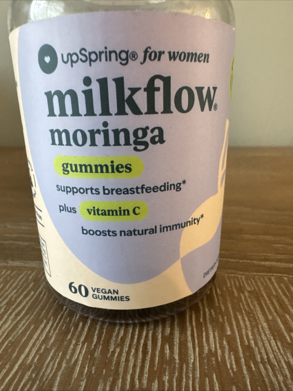2 Pack! Milkflow Morninga Gummies By Upspring For Women 60 Gummies Each
