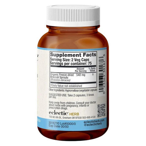 Broccoli Sprouts 150 Caps 270 mg