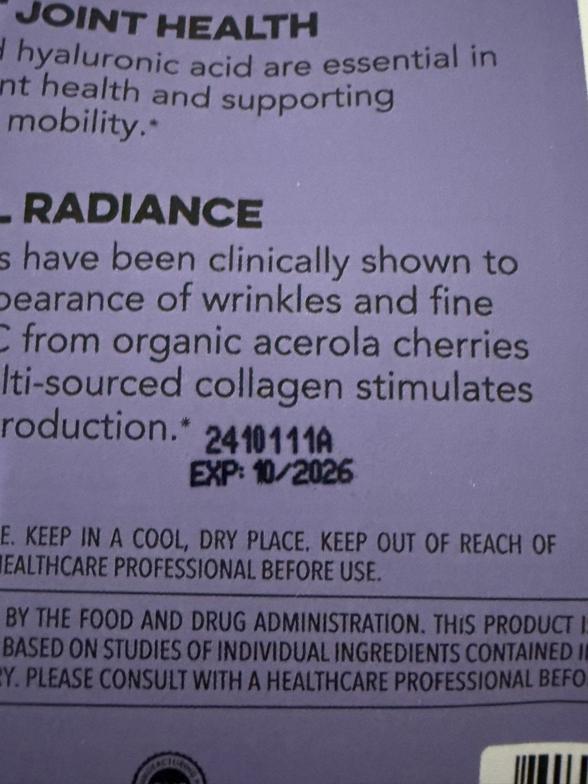 Clean Simple Eats Collagen + Beauty Blend Blackberry Lemonade BB 10/2026