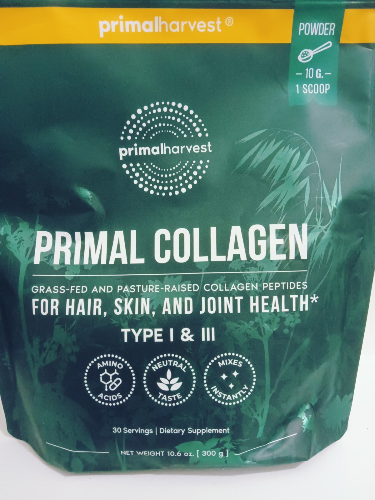 Primal Harvest Collagen Powder for Women or Men Primal Collagen Peptides usa f/s