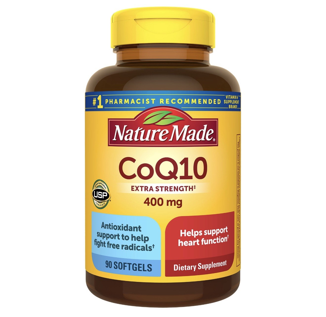 Nature Made CoQ10 400mg Softgels, 90 ct. FREE SHIPPING