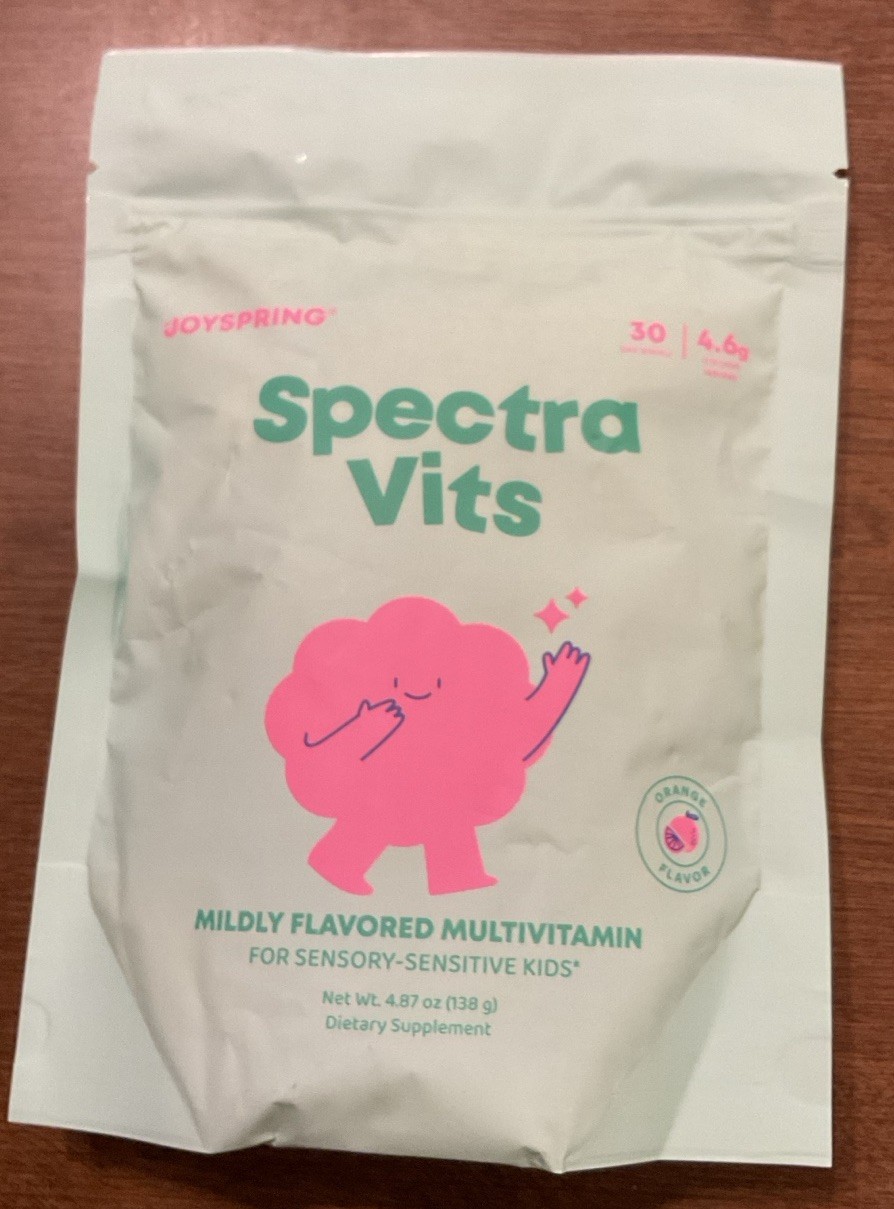 JoySpring Spectra Vits Multivitamin Powder ~ Sensory Sensitive Kids 4.87 Oz New