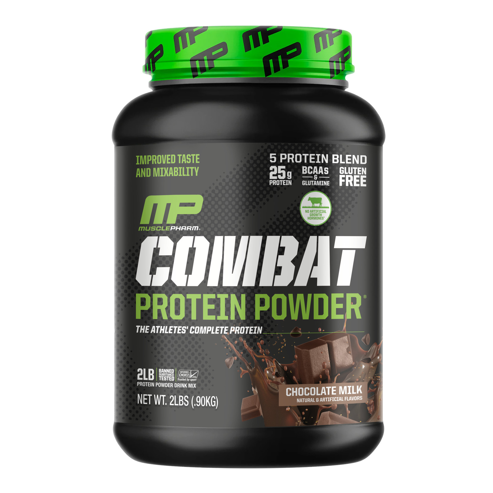 Combat Protein Powder, Chocolate Milk, 2 lbs (0.9 kg)