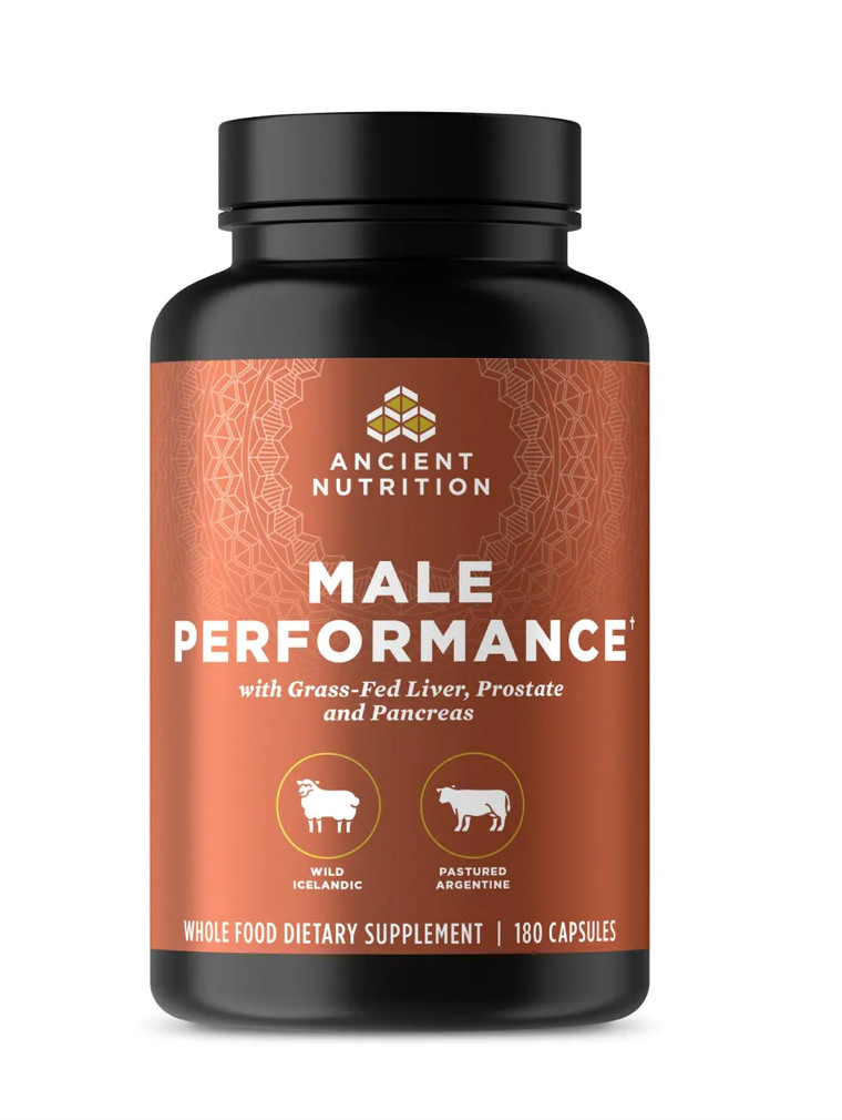 2 X Bottles Ancient Nutrition Male Performance Liver Prostate Pancreas Exp 6/25